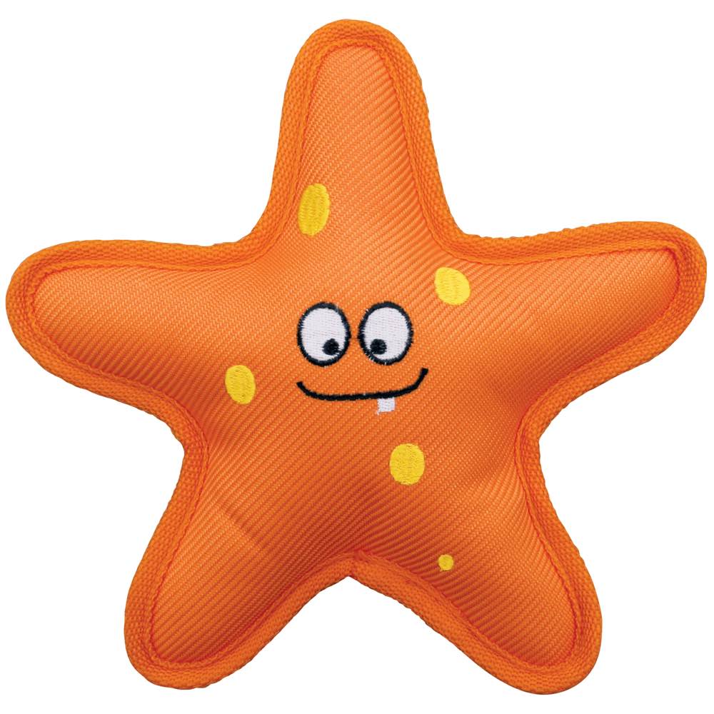 Kong Belly Flops Starfish Dog Toy - Kohepets