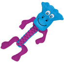 KONG Braidz Dino Blue Dog Toy