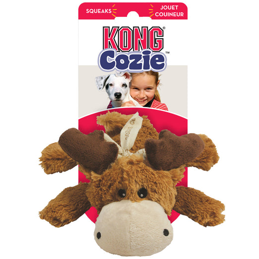 Kong Cozie Marvin The Moose Small Dog Toy - Kohepets