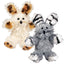 KONG Softies Fuzzy Bunny Cat Toy