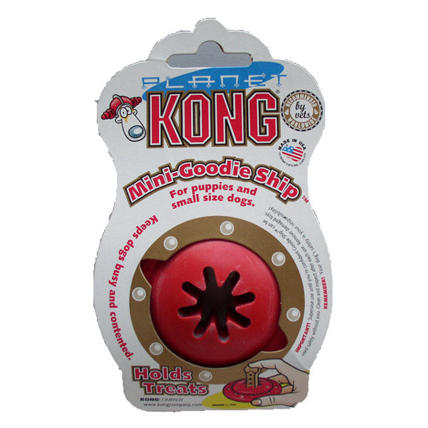 KONG Mini Goodie Ship Dog Toy - Kohepets