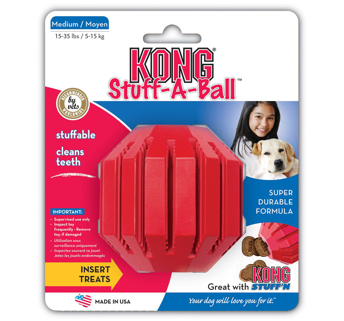 Kong Stuff-A-Ball Medium - Kohepets