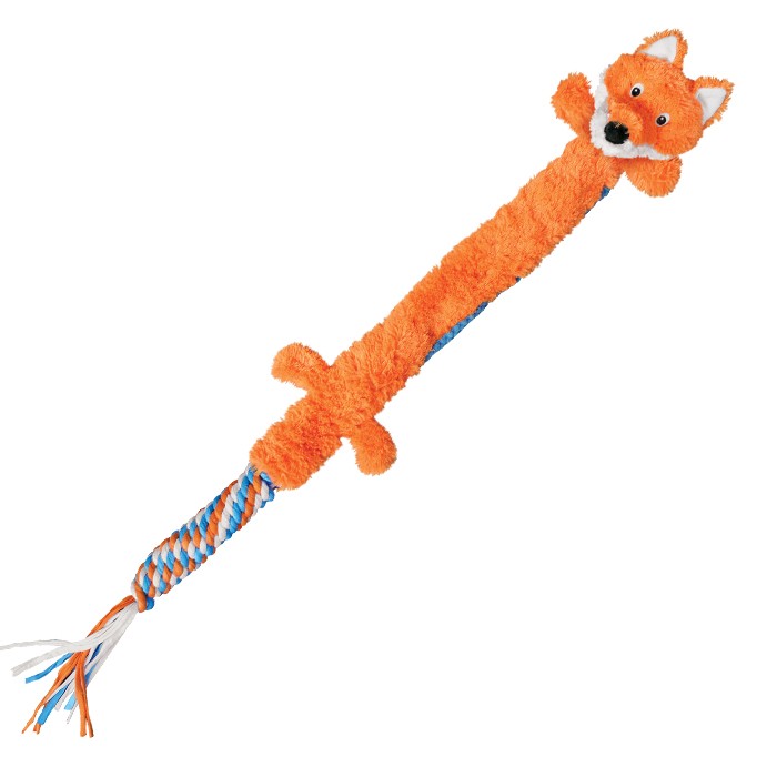 KONG Winders Tails Fox Dog Toy Large - Kohepets