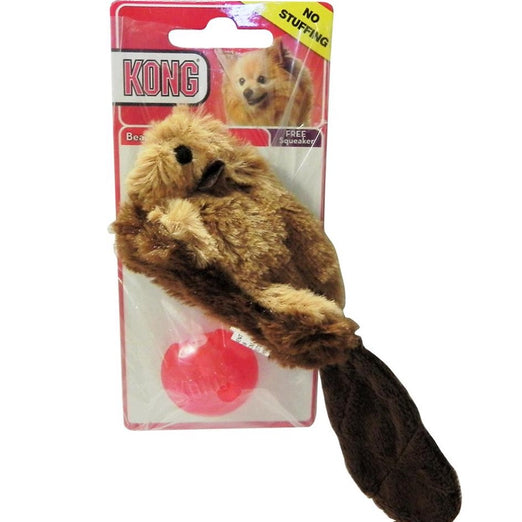 Kong Beaver Plush Dog Toy Small - Kohepets