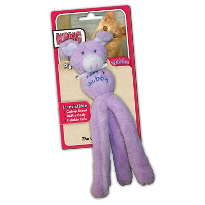 Kong Wubba Cat Friends Pig Cat Toy - Kohepets