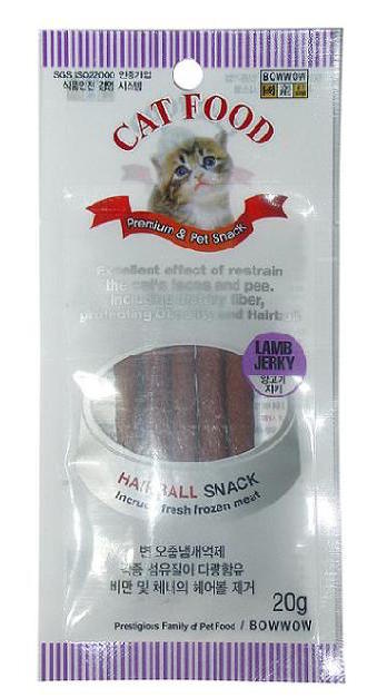 Bow Wow Lamb Slice Cat Treat 20g - Kohepets