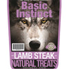 Basic Instinct Lamb Steak Natural Dog Treats 130g - Kohepets