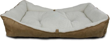 All For Paws Lambswool Bolster Bed - Small