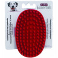 Le Salon Essentials Dog Rubber Grooming Brush With Loop Handle - Kohepets