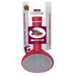 Le Salon Essentials Self-Cleaning Dog Slicker Brush - Kohepets