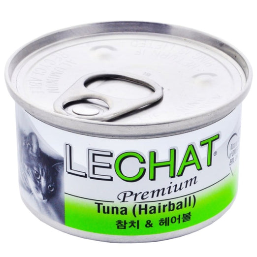 LeChat Premium Tuna (Hairball) Canned Cat Food 80g - Kohepets