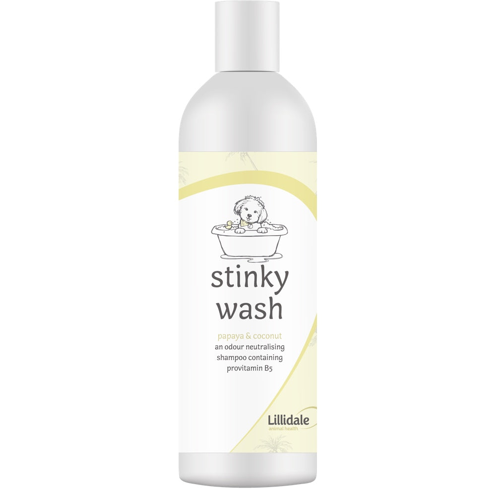 KOHE-VERSARY 10% OFF: Lillidale Stinky Wash Dog Shampoo (Papaya & Coconut) 250ml
