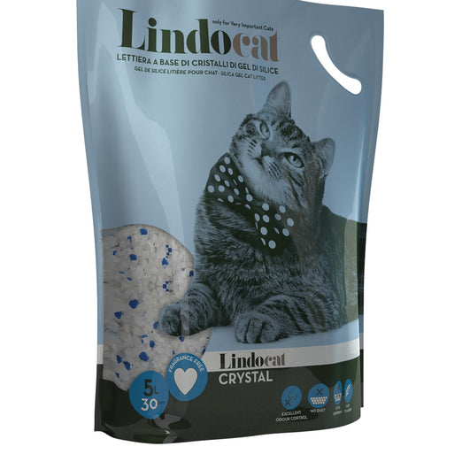 Lindocat Crystal Silica Gel Cat Litter 5L - Kohepets