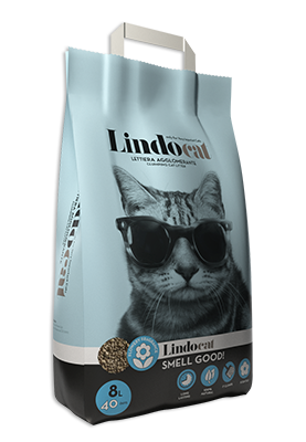 Lindocat Smell Good Clumping Clay Cat Litter 8L - Kohepets