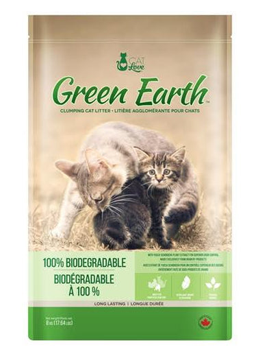 Cat Love Green Earth Multi-Cat Biodegradable Clumping Cat Litter 8kg - Kohepets
