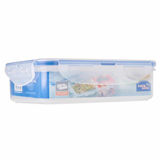 Lock & Lock Airtight Dry Food Storage Container With Divider 550ml - Kohepets