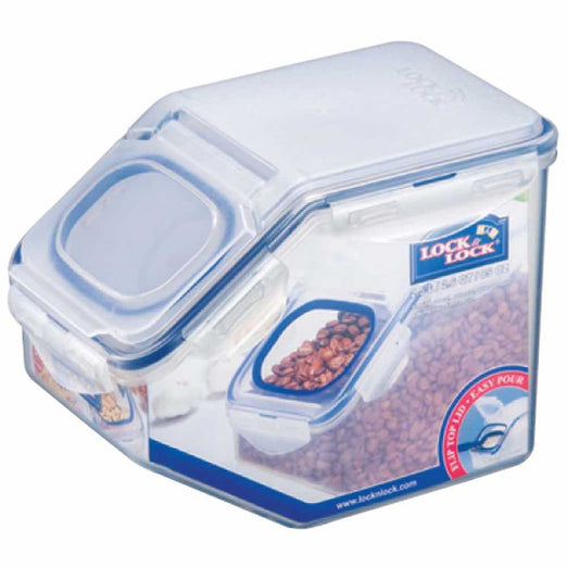 Lock & Lock Airtight Dry Food Storage Container With Flip Cover 2.5L - Kohepets