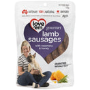Love’em Gourmet Lamb Sausages Dog Treats 120g