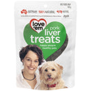 Love'em Pork Liver Dog Treats 100g