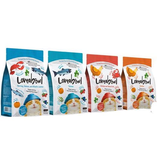TRIAL SPECIAL 30% OFF: Loveabowl Grain Free Dry Cat Food 150g