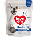 15% OFF: Love'em Beef Liver Air Dried Dog Treats
