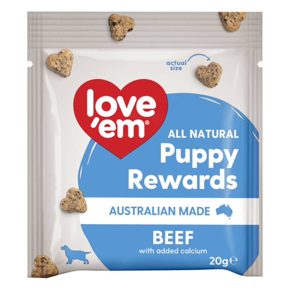 Love'em Pocket Puppy Rewards Dog Treats 120g - Kohepets