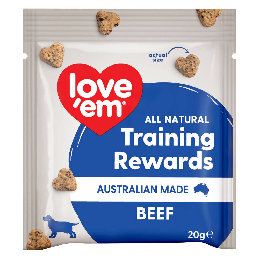 Love'em Pocket Training Rewards Dog Treats 120g - Kohepets