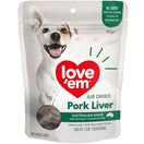 15% OFF: Love'em Pork Liver Air Dried Dog Treats 200g