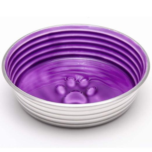 Loving Pets Le Bol Stainless Steel Dog Bowl (Lilac Purple) - Kohepets