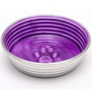 Loving Pets Le Bol Stainless Steel Dog Bowl (Lilac Purple)