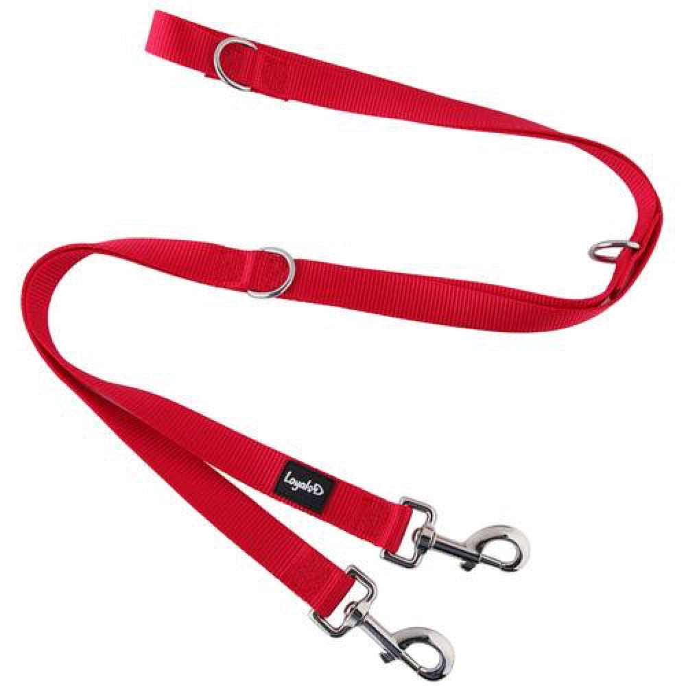 Loyal.D Multi-Purpose.D Dog Leash (Red)