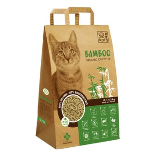 20% OFF: M-Pets Bamboo Cat Litter 10L - Kohepets
