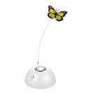 M-Pets Dancing Butterfly Interactive Cat Toy (White)