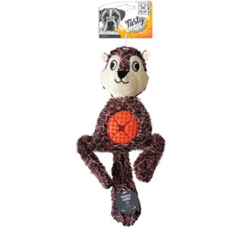 M-Pets Nolan Bear Dog Toy With Treat Dispenser - Kohepets