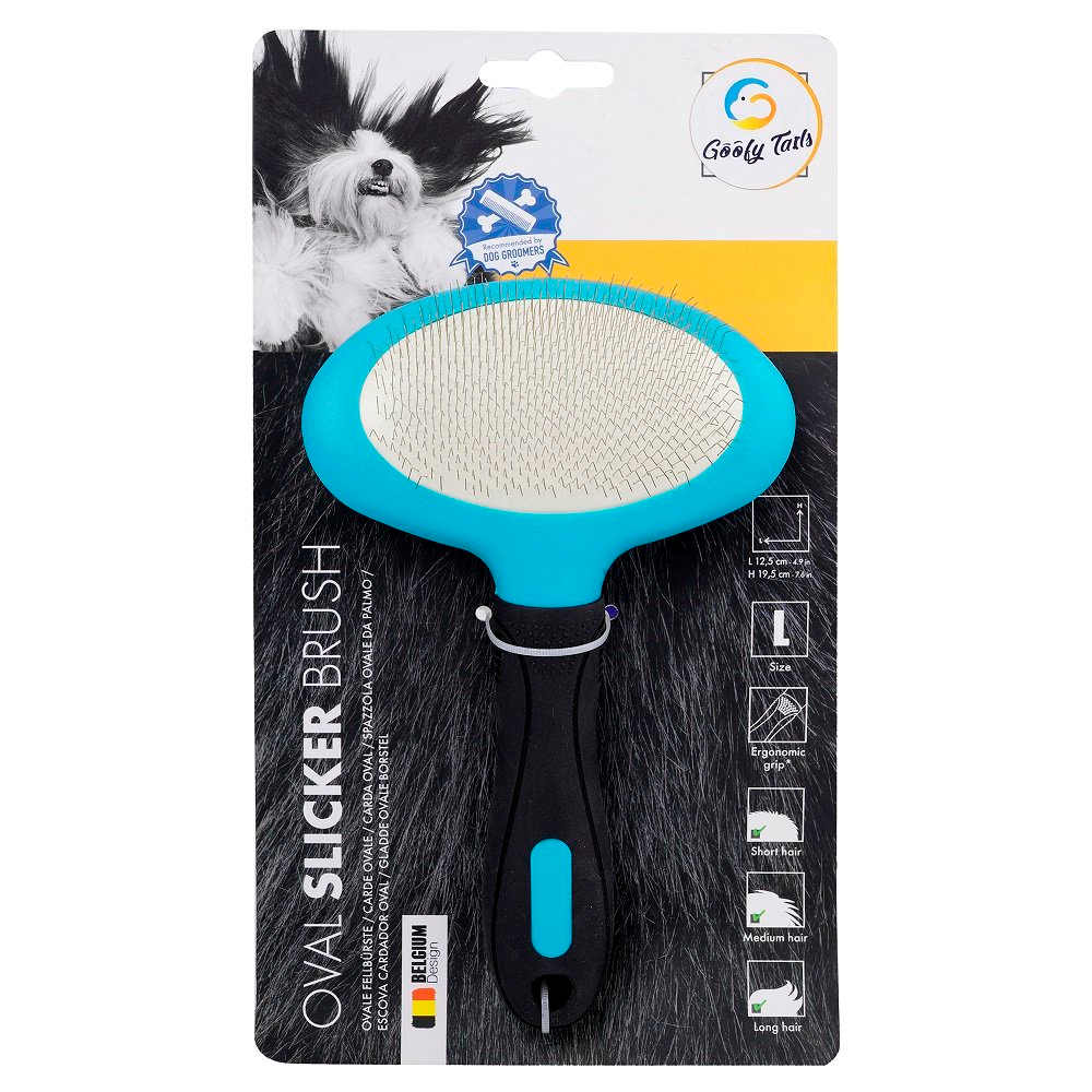 10% OFF: M-Pets Oval Dog Slicker Brush - Kohepets