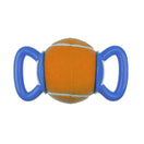 15% OFF: M-Pets Play Handy Ball Dog Toy (Orange & Blue)