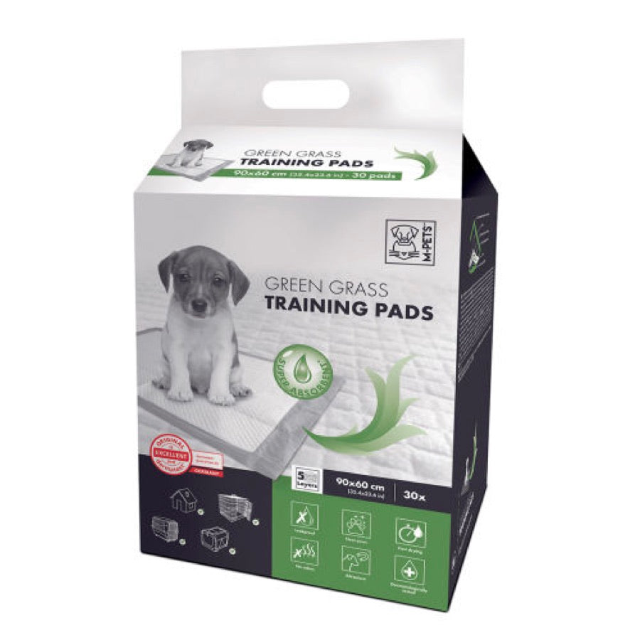 MPets Green Grass Puppy Training Dog Pee Pads 90 x 60cm 30pc Kohepets