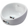 10% OFF: Marukan Bone Shape Ceramic Dog Bowl - Kohepets