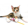 Marukan Calico Cat Moving Claw Teaser Wand Cat Toy - Kohepets