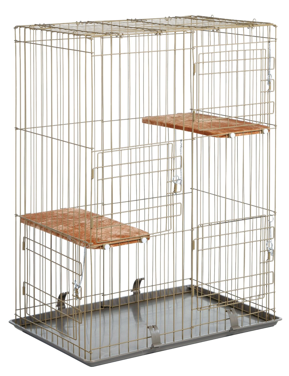 Marukan Cat Friend Room 3 Level Cat Cage - Kohepets