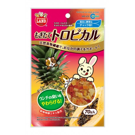 Marukan Dried Tropical Fruits for Small Animals 70g - Kohepets