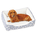 Marukan Grey Rectangular Dog Bed (Small) - Kohepets