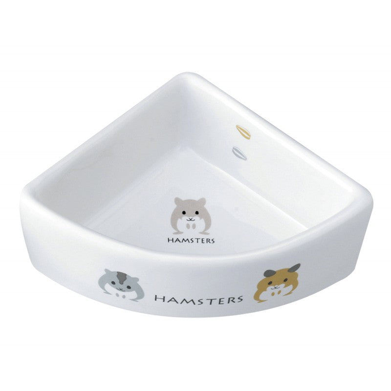 Marukan Hamster Corner Feeder - Kohepets