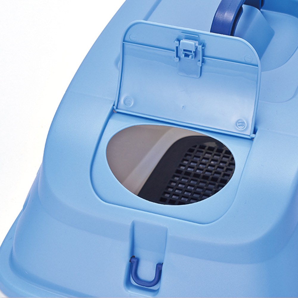 Marukan Hard Carrier For Cats & Dogs (Blue)