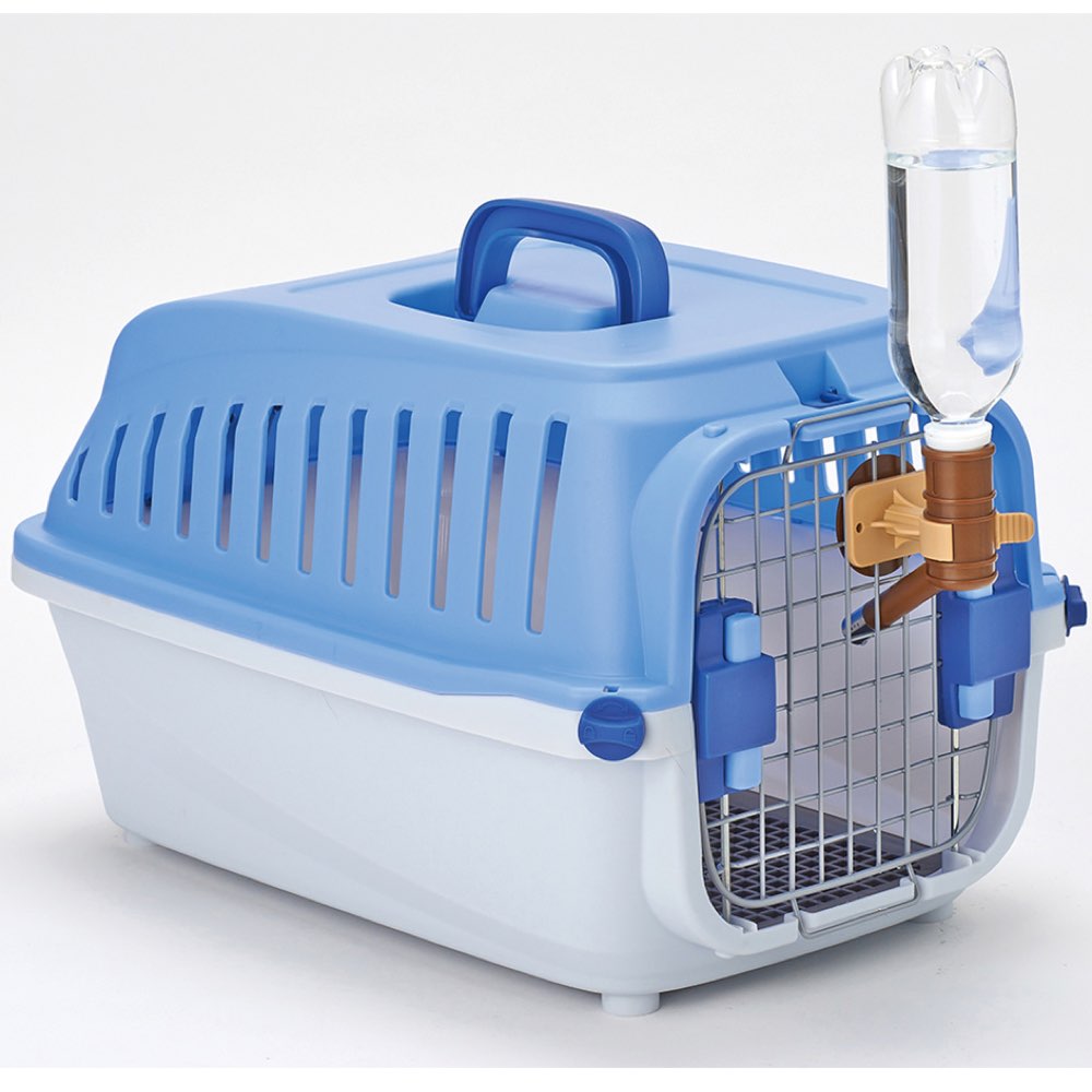 Marukan Hard Carrier For Cats & Dogs (Blue)