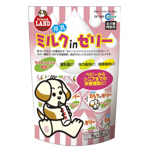 Marukan Milk Jelly for Dogs (Mother's Milk) 15pcs - Kohepets