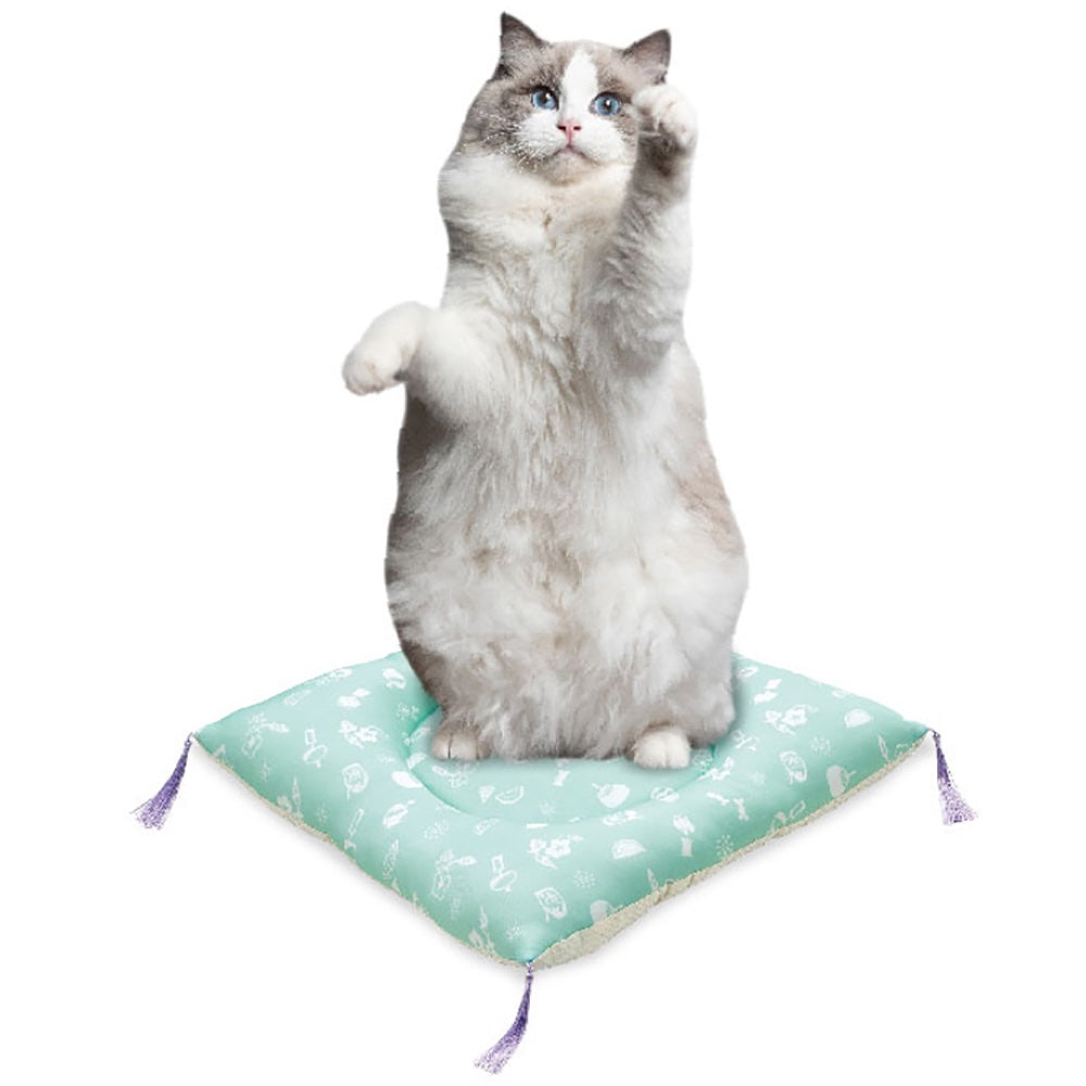 Marukan Nyanko's Cooling Comfort Cushion Cat Bed Kohepets