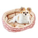 Marukan Pink Oval Dog Bed (Small)