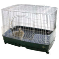Marukan Rabbit Cage With Clear Guard - Kohepets