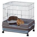 Marukan Rabbit Cage With Pull Out Tray In Grey